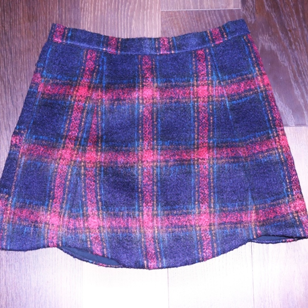 Plaid Skirt